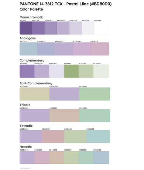 lilac pantone code
