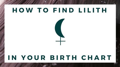 Lilith Chart Calculator