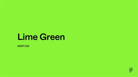 lime green rgb colour code