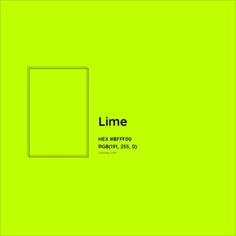 lime yellow colour code