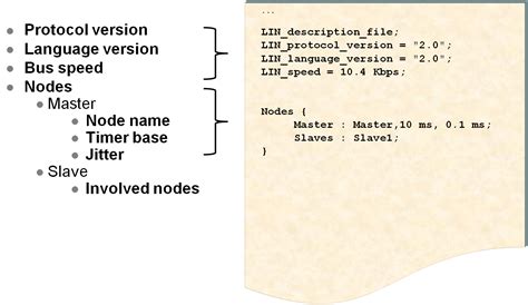 lin description file example