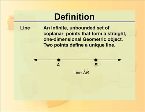 line definition geometry examples