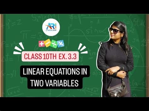 linear equation in two variables class 10th exercise 3.2