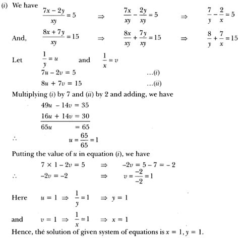 linear equations in two variables class 10 extra questions word problems