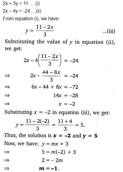 linear equations in two variables class 10 solutions ex 3.2