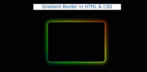 linear gradient border css codepen