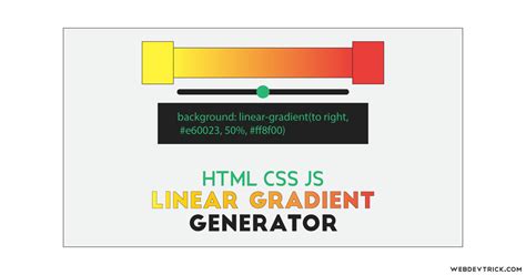 linear gradient css code generator