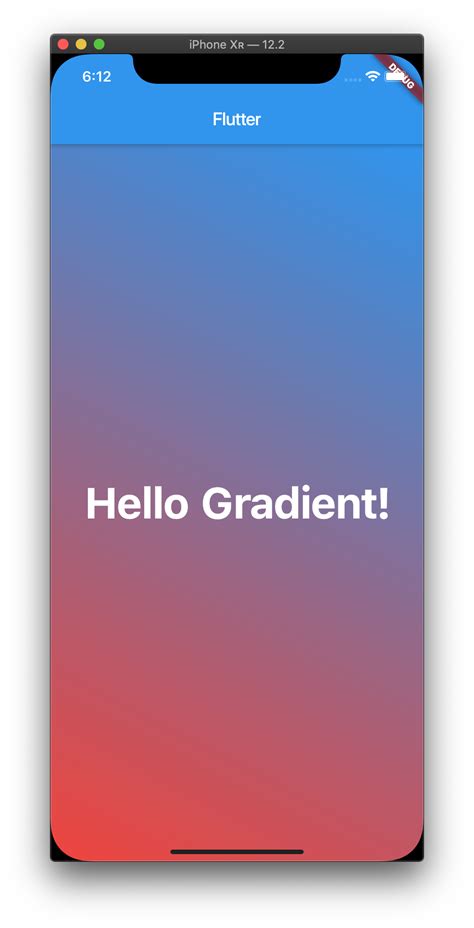 linear gradient top to bottom flutter