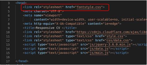 link html css js