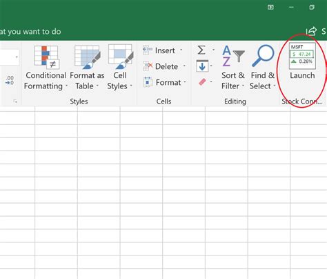 link share price to excel