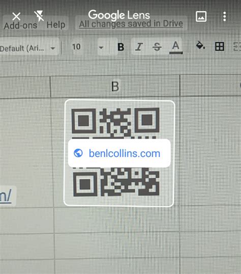 link to qr code google sheets