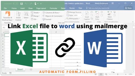 link to word document in excel