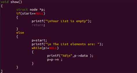 linked list in c code with harry
