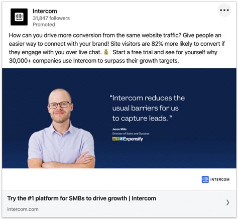 linkedin ad copy examples