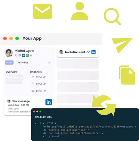 linkedin api to get data