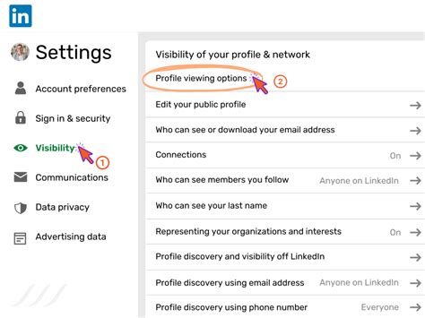Private Mode Setting