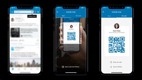 linkedin qr code to connect