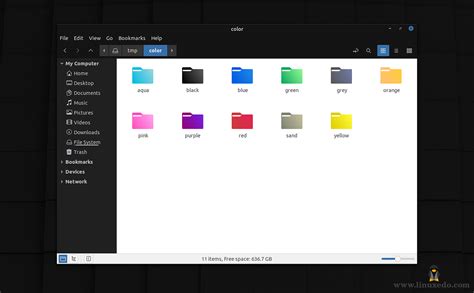 linux cat file with colors