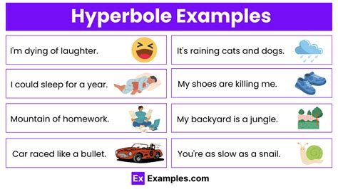 list 3 example of hyperbole