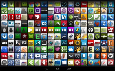 list all apps on android phone
