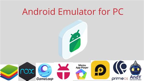 list of best android emulators for pc