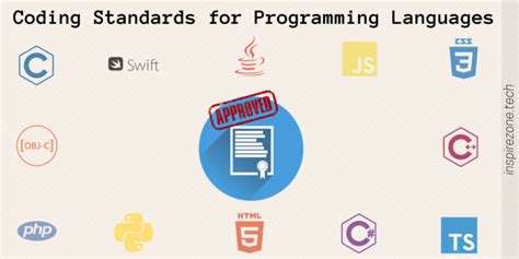 list of coding standards