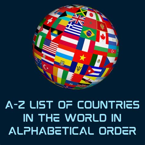 list of countries in the world alphabetically wiki