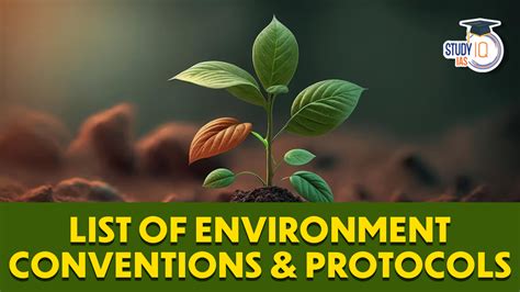 list of environmental conventions and protocols