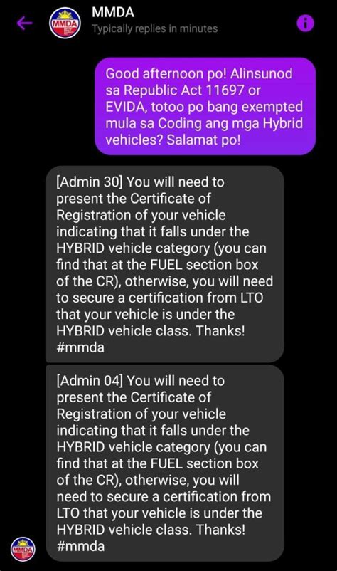 list of hybrid cars exempted from coding 2024