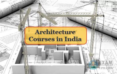 list of masters courses in architecture in india