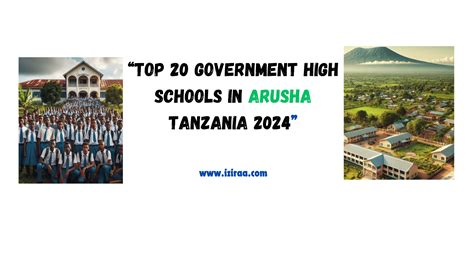list of secondary schools in arusha