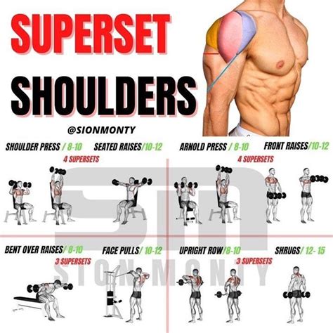list of shoulder exercises