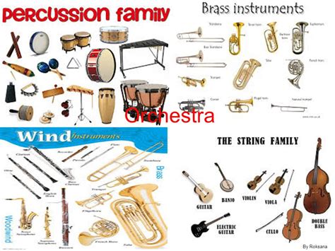 list of wind instruments in an orchestra