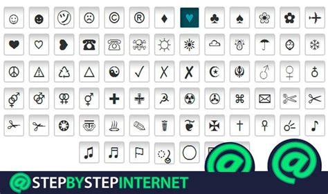 list symbol copy and paste