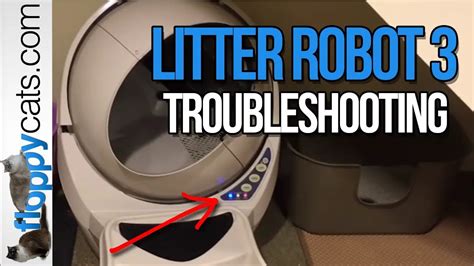 litter robot blue light keeps blinking