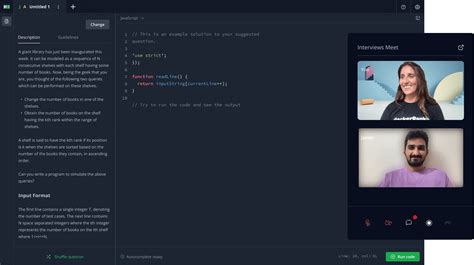 live coding interview examples java