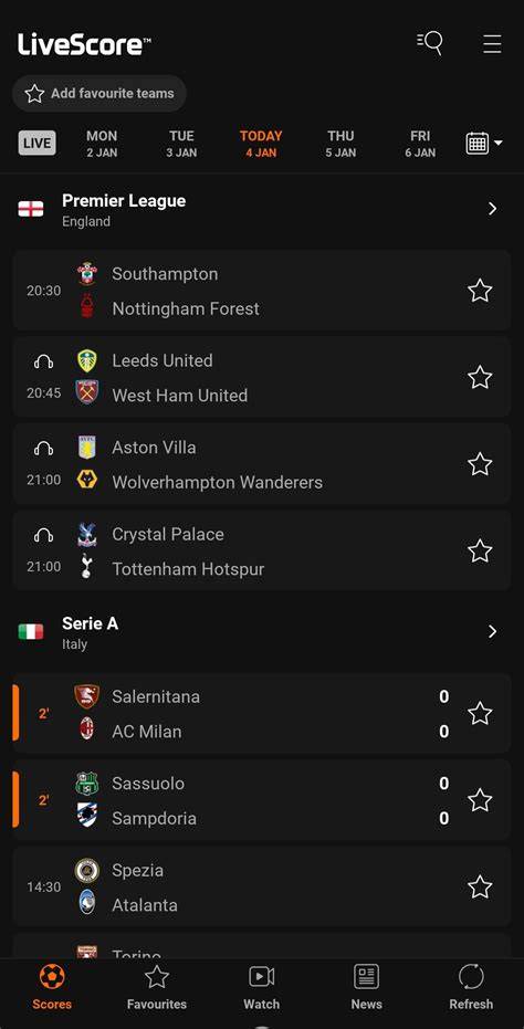 Pentingnya Livescore Real-time untuk Penggemar Sepak Bola