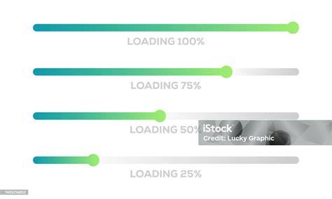 Loading bar illustration