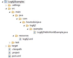 log4j2 xml configuration file example