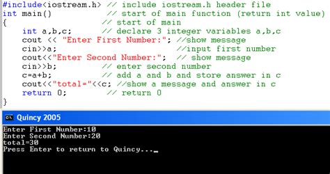 logic building programs in cpp