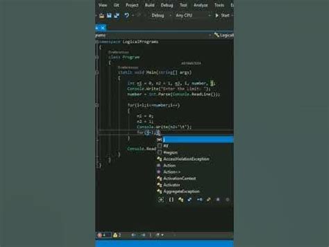 logical programs in c#