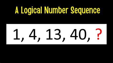 logical sequence in mathematics