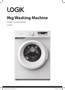 logik washing machine drawer instructions
