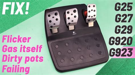 logitech g25 pedals not working