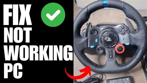 logitech g29 won't connect to pc