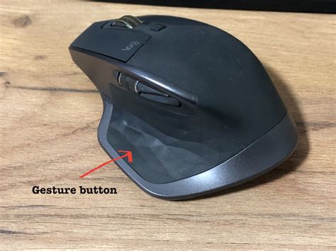 logitech mx master gesture button not working mac