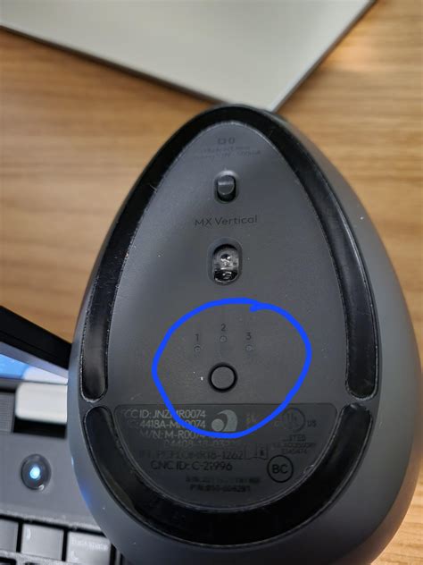 logitech mx vertical reset bluetooth