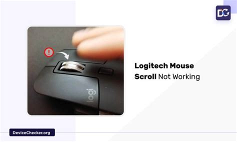 logitech mx vertical scroll not working mac