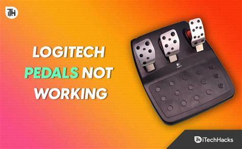logitech wheel.not working but pedals.are