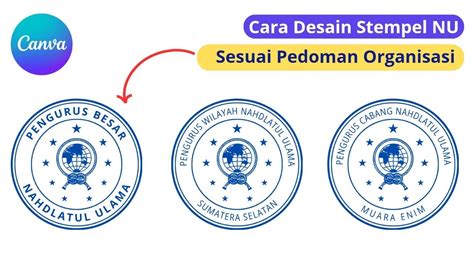 logo dan stempel nu